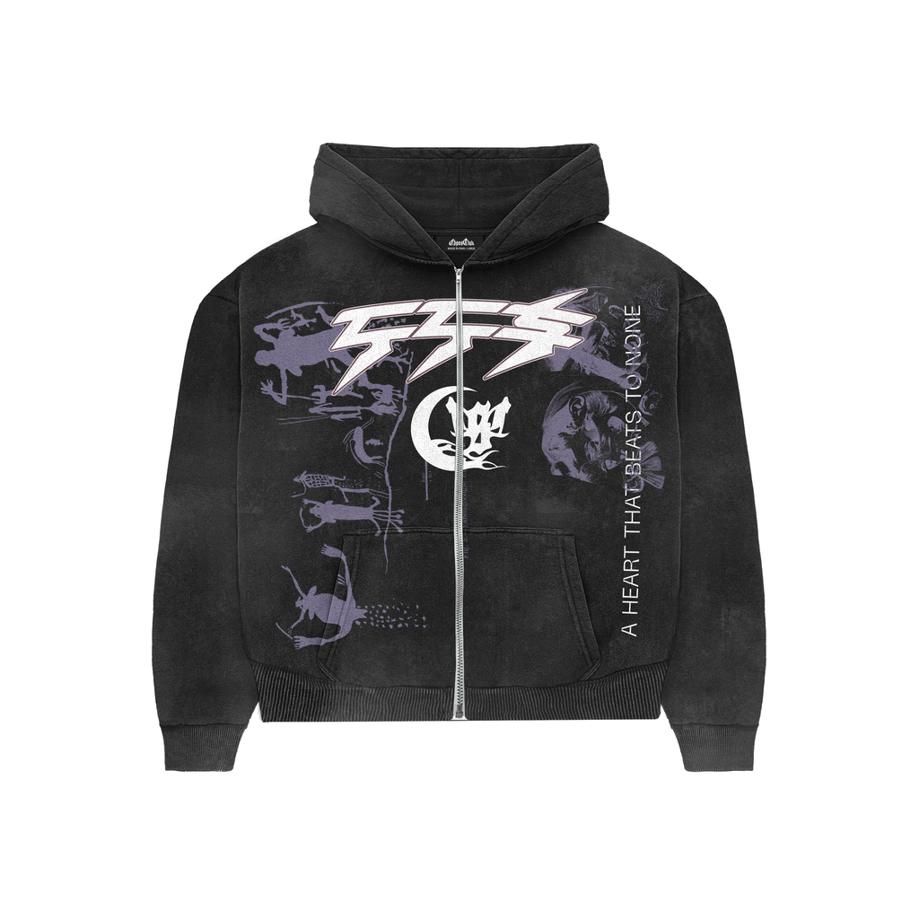 CRANIAN HOODED PULLOVER