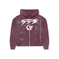 CRANIAN HOODED PULLOVER