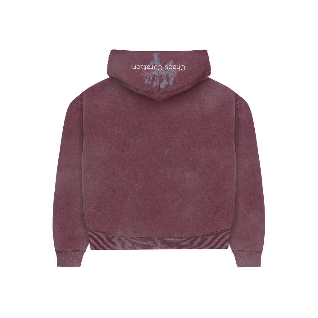 CRANIAN HOODED PULLOVER