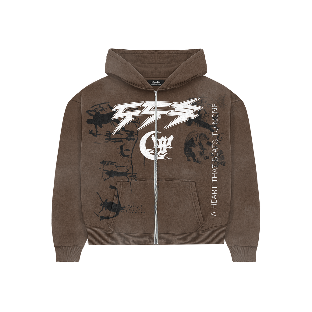 CRANIAN HOODED PULLOVER