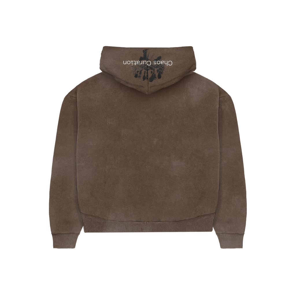 CRANIAN HOODED PULLOVER